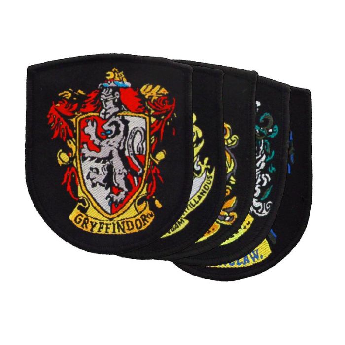 Harry Potter - Hogwarts Patches (5 stuks)