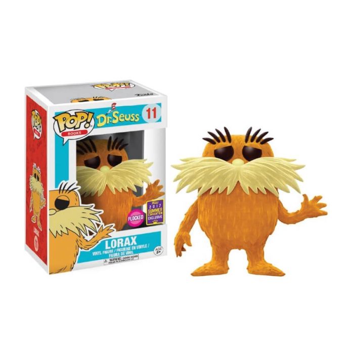 Funko Pop! Dr. Seuss - Flocked Lorax SDCC