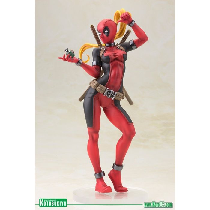 Marvel Comics: Deadpool - Bishoujo Statue Lady Deadpool