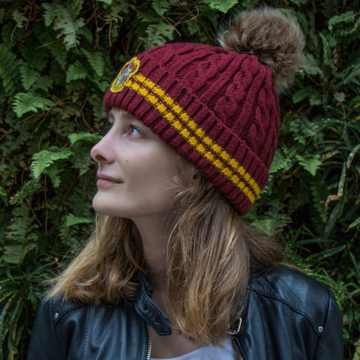 Harry Potter - Gryffindor Pompon Muts / Beanie