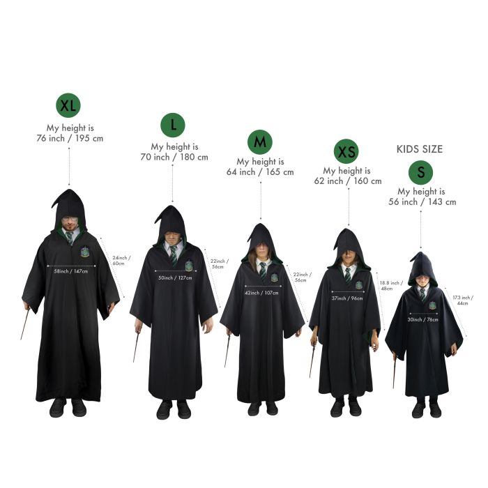 Harry Potter - Slytherin Wizard Robe