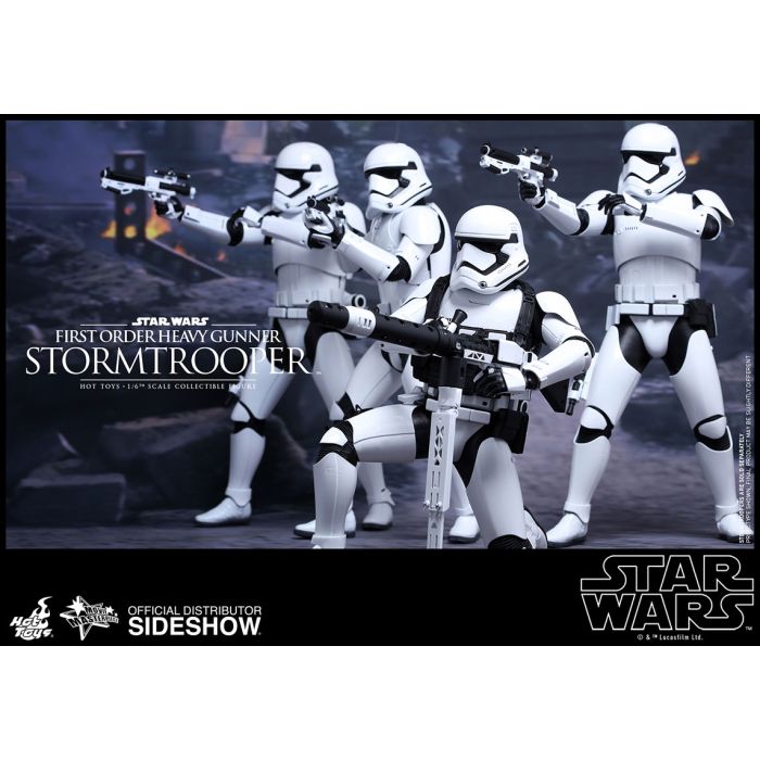 Star Wars: The Force Awakens - First Order Heavy Gunner Stormtrooper 1:6 scale figure