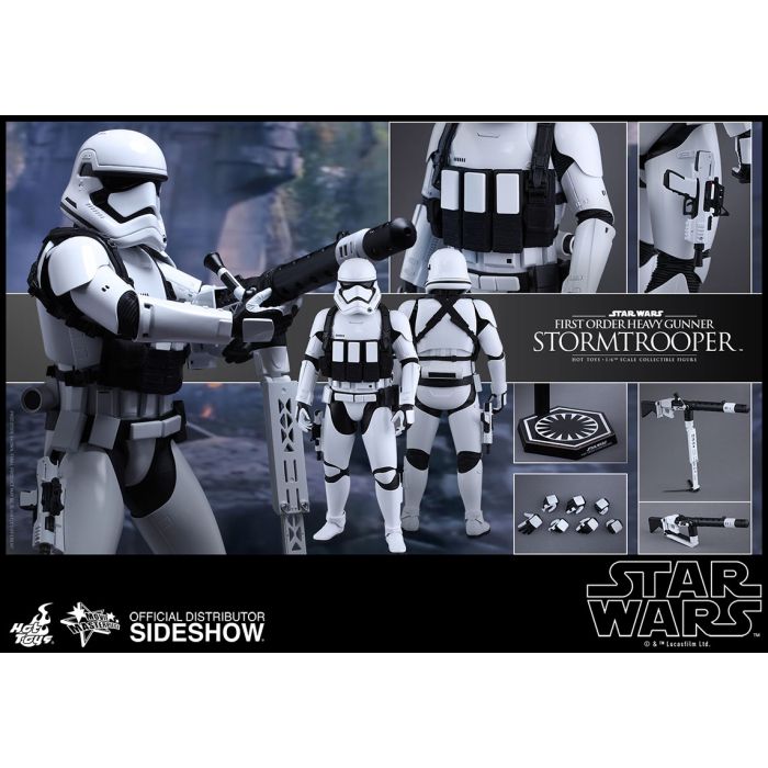 Star Wars: The Force Awakens - First Order Heavy Gunner Stormtrooper 1:6 scale figure