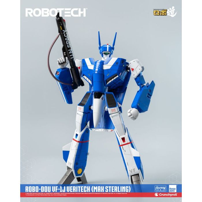 Robotech Action Figure ROBO-DOU VF-1J Veritech (Max Sterling) 20 cm