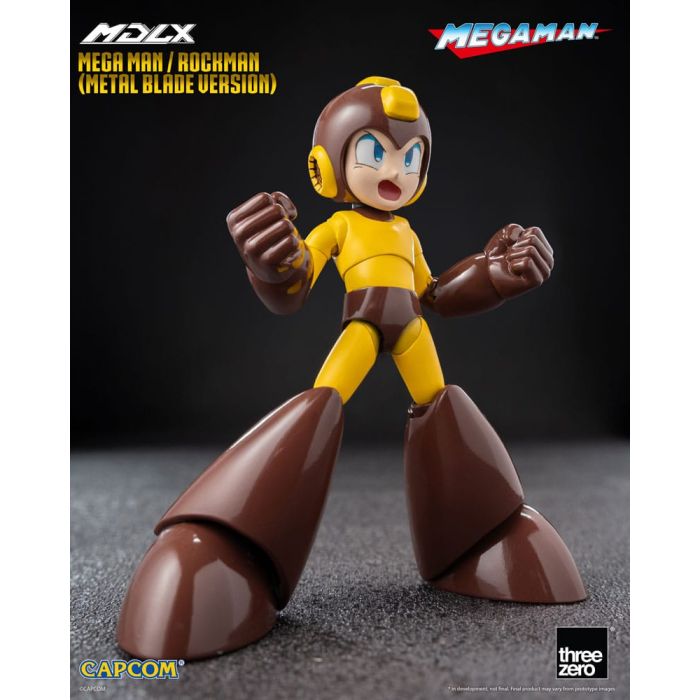 Mega Man MDLX Action Figure Mega Man / Rockman (Metal Blade Version) 10 cm