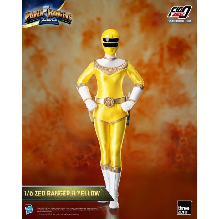 Power Rangers Zeo FigZero Action Figure 1/6 Ranger II Yellow 30 cm