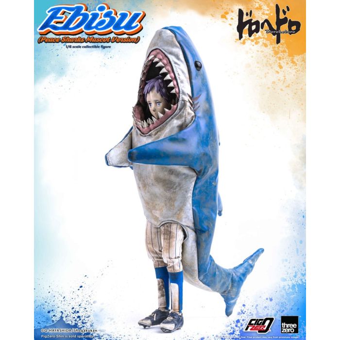 Dorohedoro FigZero Action Figure 1/6 Ebisu Peace Sharks Mascot Ver. 24 cm