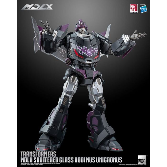 Transformers MDLX Action Figure Shattered Glass Rodimus Unicronus 18 cm  