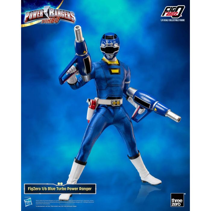 Power Rangers Turbo FigZero Action Figure 1/6 Blue Turbo Power Ranger 30 cm 