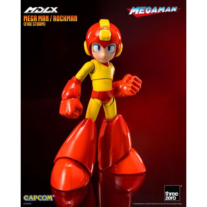 Mega Man MDLX Action Figure Mega Man / Rockman (Fire Storm) 10 cm