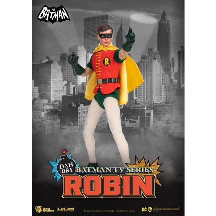 DC Comics Dynamic 8ction Heroes Action Figure 1/9 Batman TV Series Robin 24 cm