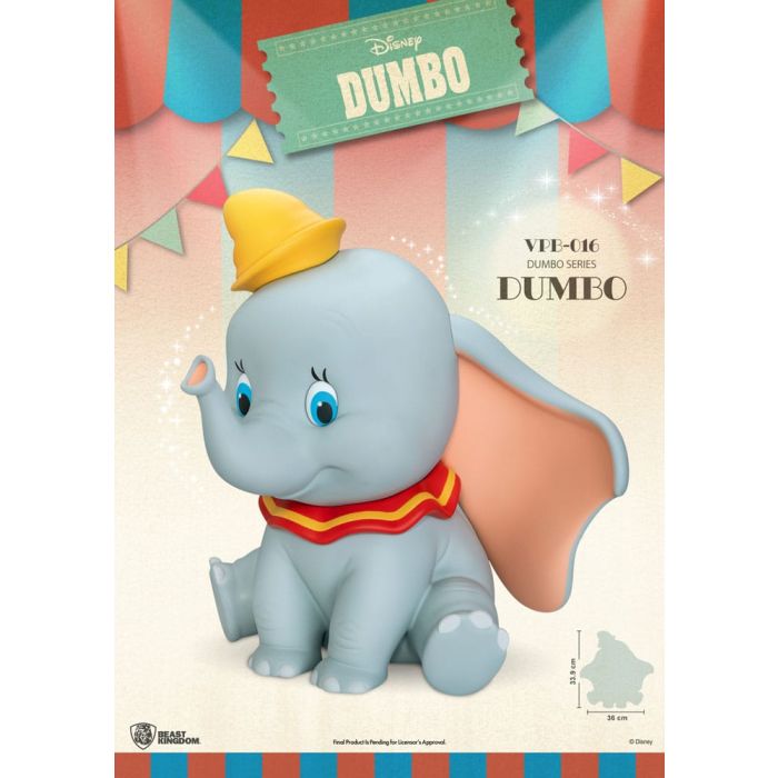 Disney Funktional Figure Vinyl Bank Dumbo 34 cm