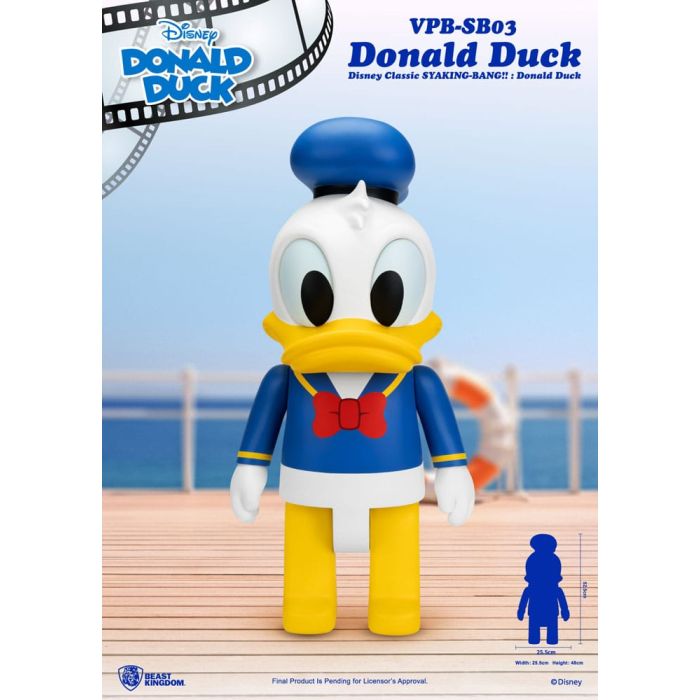 Disney Syaing Bang Vinyl Bank Mickey and Friends Donald Duck 53 cm