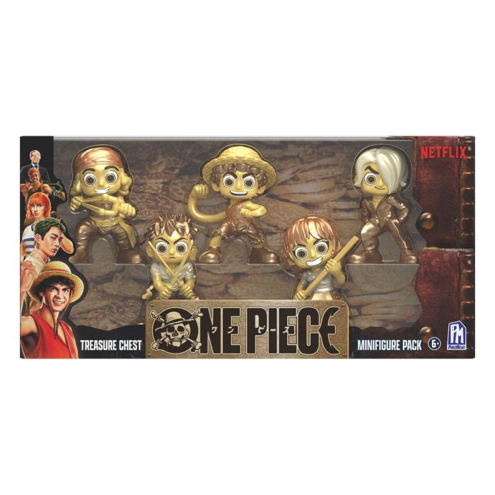 One Piece Mini figures Set Gold 6 cm 