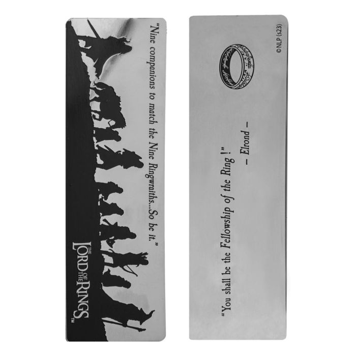 Lord of the Rings Bookmark Fellowship of the Ring 14 x 4 cm