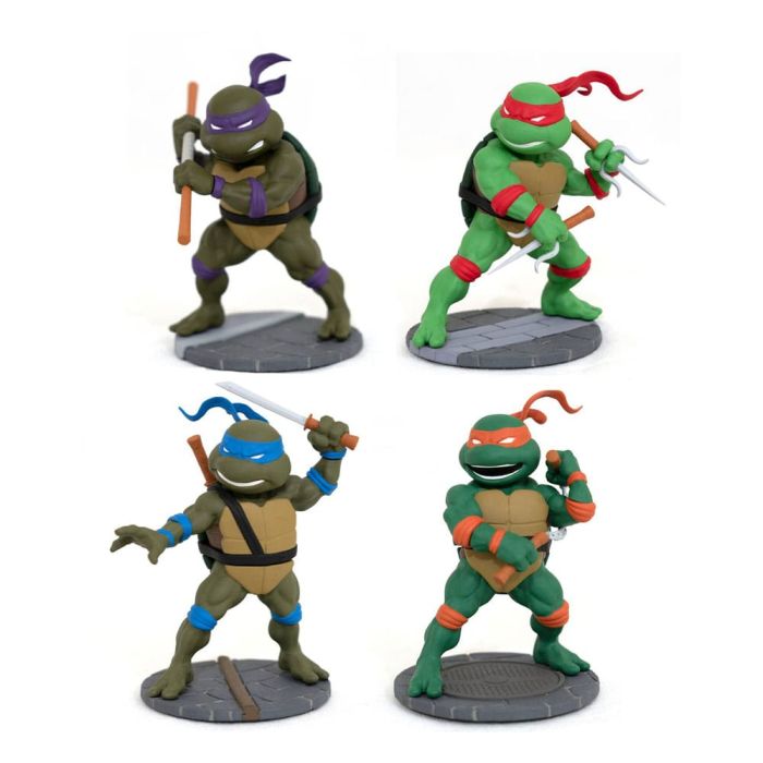 Teenage Mutant Ninja Turtles D-Formz Mini Figures 4-Pack SDCC 2023 Exclusive 5 cm 