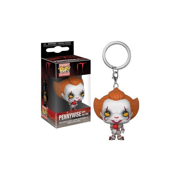 Stephen King's It 2017 Pocket POP! Vinyl Keychain Pennywise with Balloon 4 cm