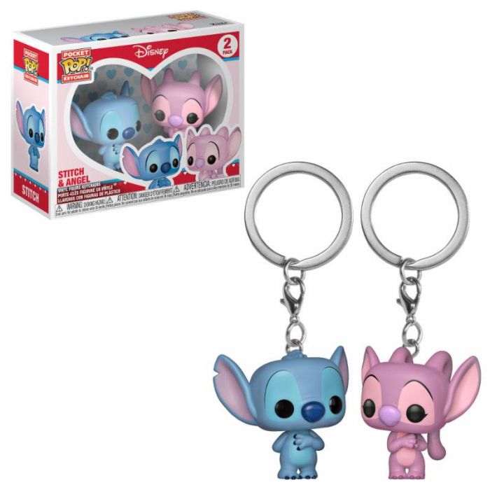 Stitch & Angel (2-pack) - Funko Pocket Pop! - Lilo & Stitch