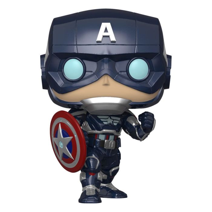 Captain America (Stark Tech Suit) - Funko Pop! - Avengers Game