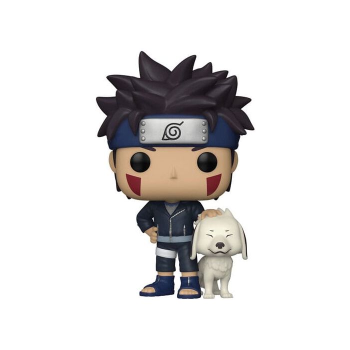 Naruto POP! Animation Vinyl Figure Kiba w/Akamaru 9 cm