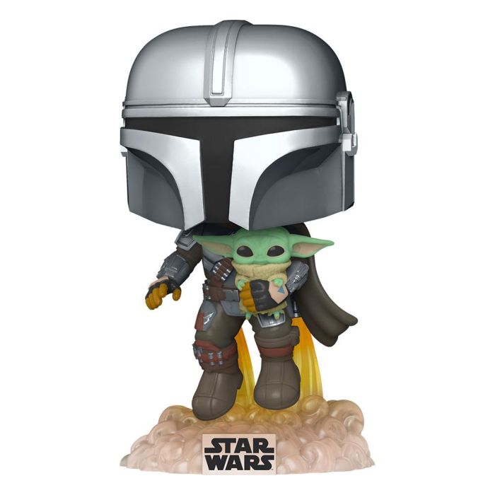 Mando Flying with Jet Pack - Funko Pop! - The Mandalorian