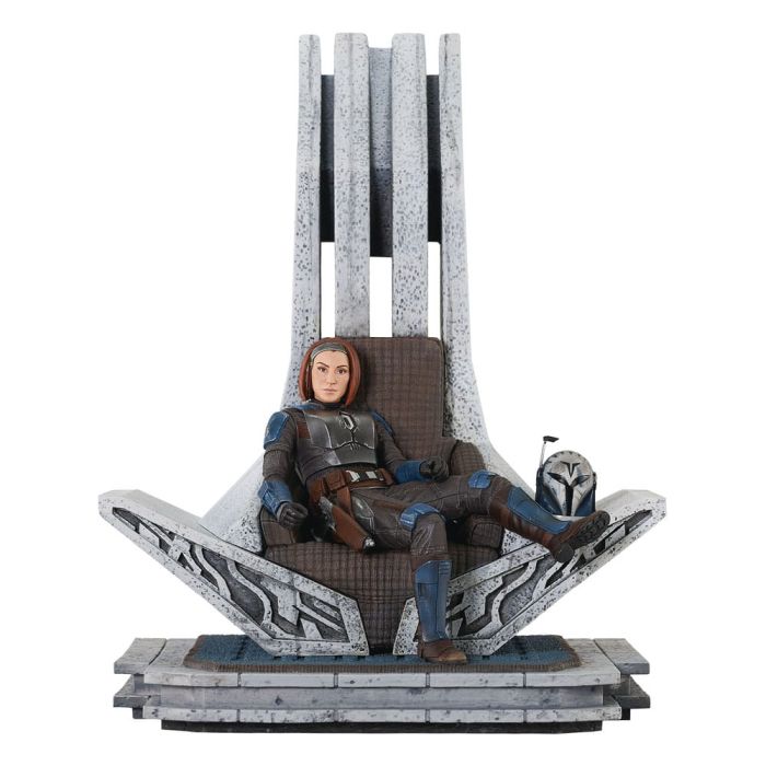 Star Wars: The Mandalorian Premier Collection 1/7 Bo-Katan Kryze on Throne 35 cm