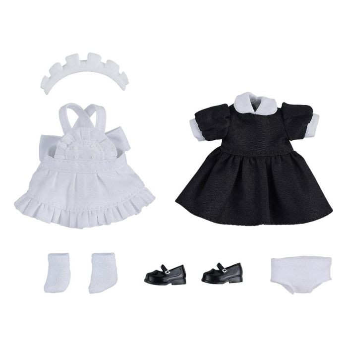 Original Character for Nendoroid Doll Figures Outfit Set: Maid Outfit Mini (Black) 