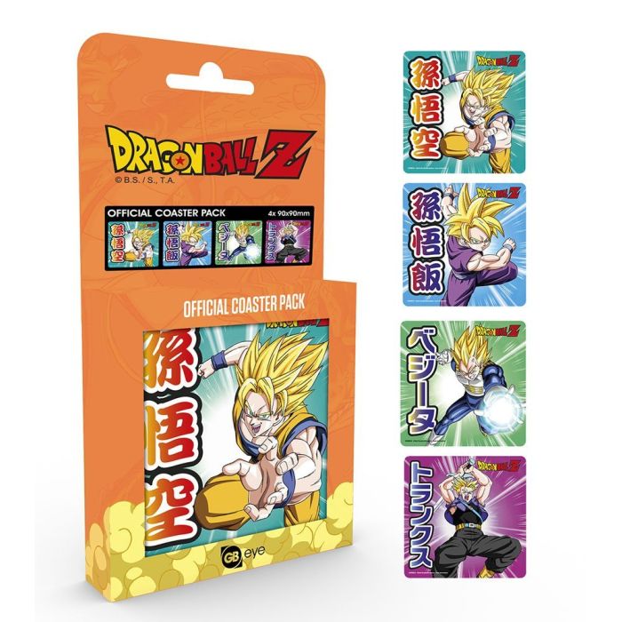 Dragonball Z: Supersaiyan Coaster Set