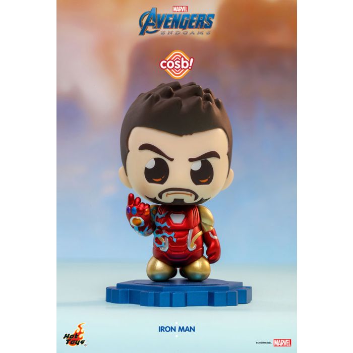 Avengers: Endgame Cosbi Mini Figure Iron Man Mark 85 (Battle) 8 cm