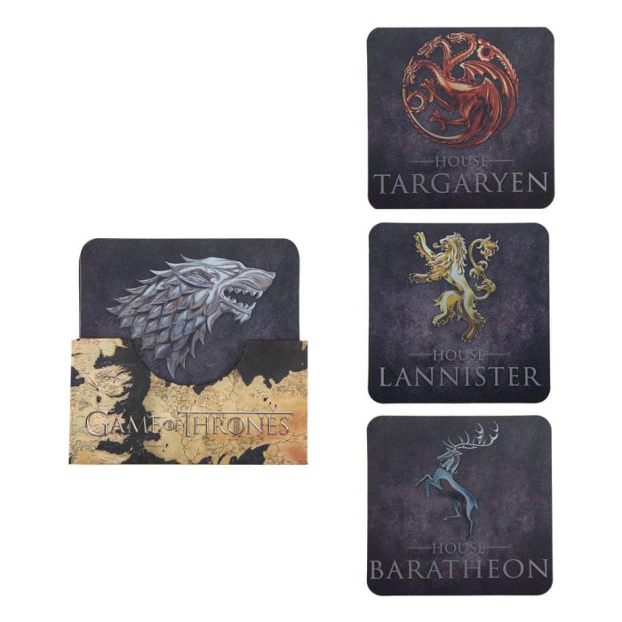 Game of Thrones Medallion Set Sigil 