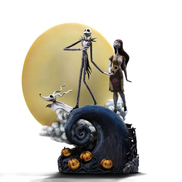 Nightmare before Christmas Deluxe Art Scale Statue 1/10 Jack and Sally 39 cm   