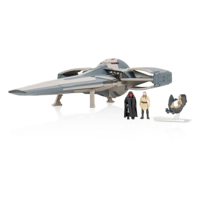 Star Wars Vehicle with Figure Deluxe Sith Infiltrator Episode 1 Collection 20 cm   