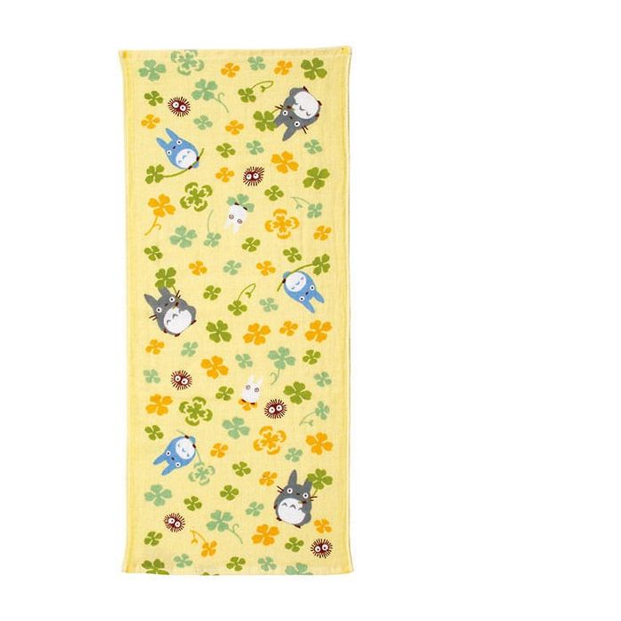 My Neighbor Totoro Imabari Towel Totoro Clover 34 x 80 cm