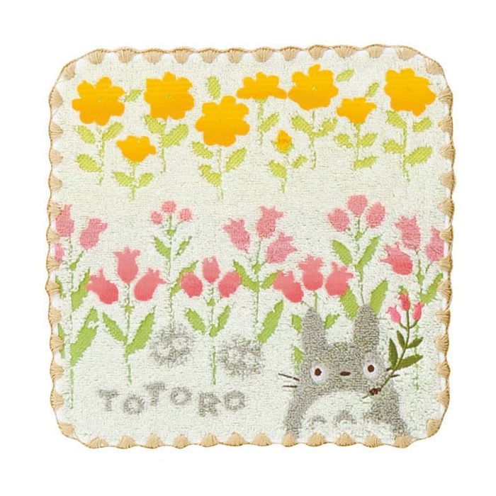 My Neighbor Totoro Mini Towel Wild flowers 25 x 25 cm     