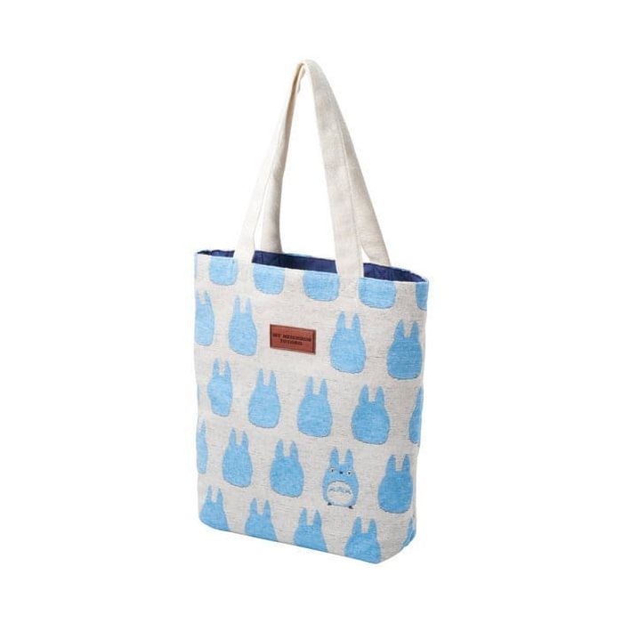 My Neighbor Totoro Tote Bag Totoro Silhouette Blue