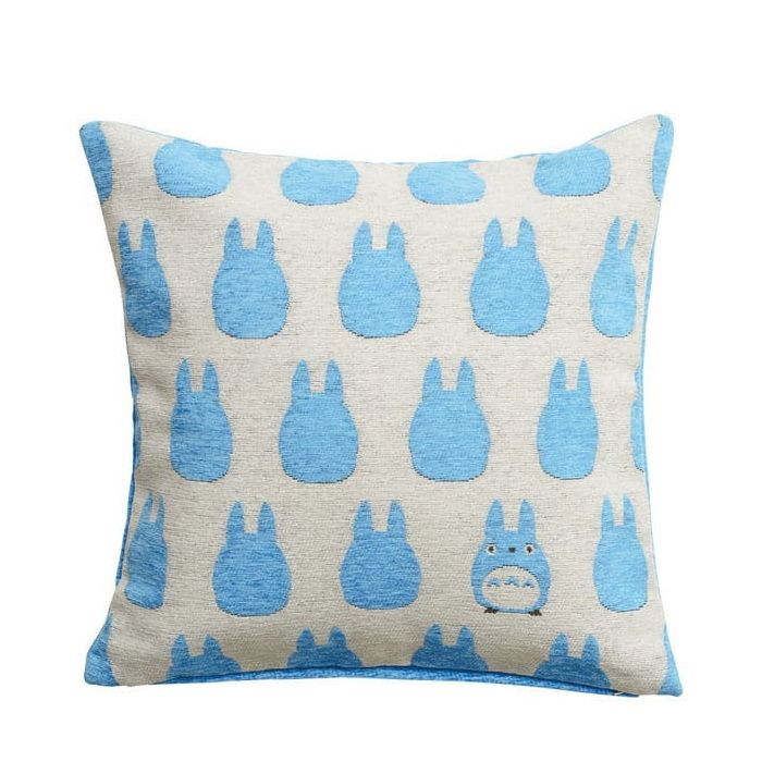 My Neighbor Totoro Pillow Totoro Silhouette Blue 45 x 45 cm 