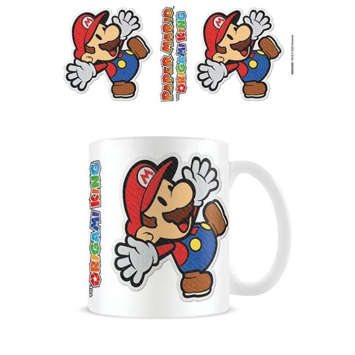 Paper Mario Mug Sticker