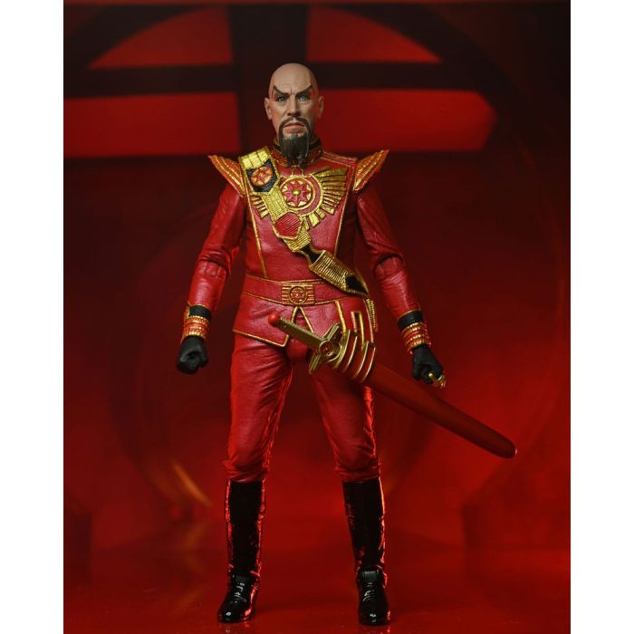 Flash Gordon (1980) Action Figure Ultimate Ming (Red Military Outfit) 18 cm