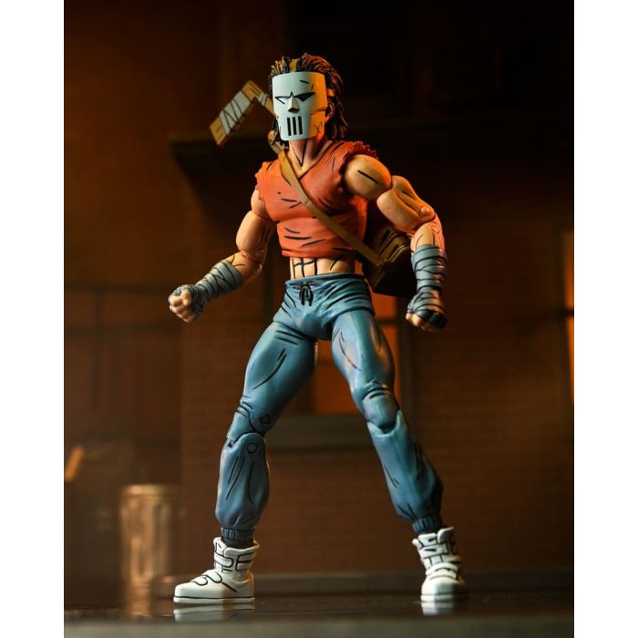 Teenage Mutant Ninja Turtles (Mirage Comics) Action Figure Casey Jones in Red shirt 18 cm