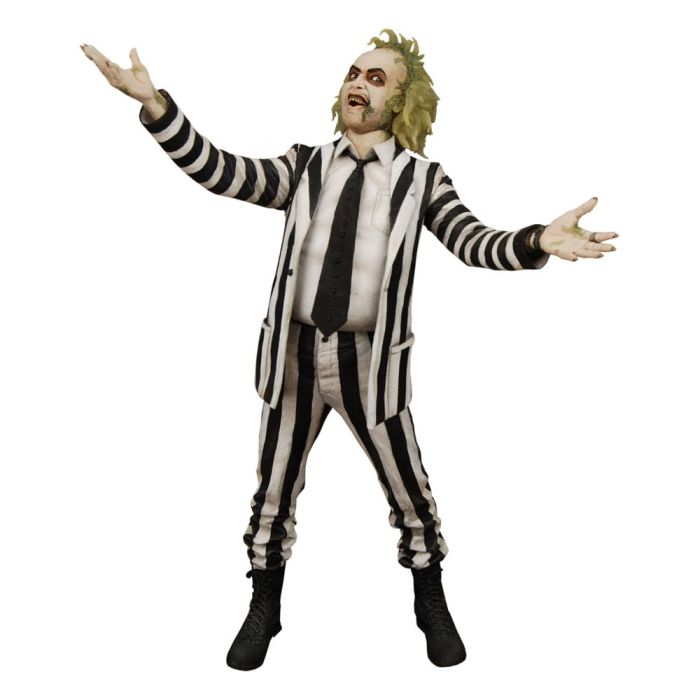 Beetlejuice 1988 Action Figure 1/4 Striped Suit Beetlejuice 45 cm  