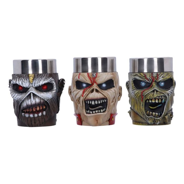 Iron Maiden Shotglass 3-Pack Eddie 