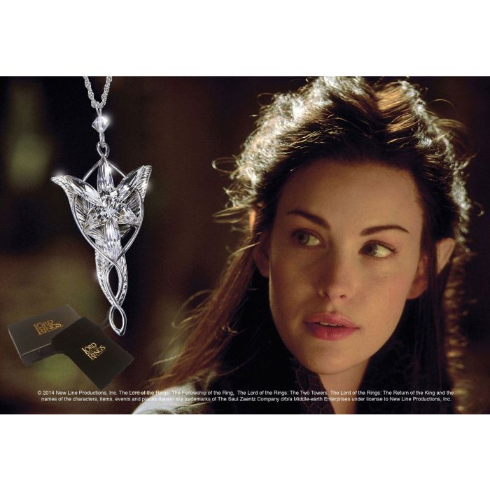 Lord of the Rings Pendant Arwen´s Evenstar (silver plated)