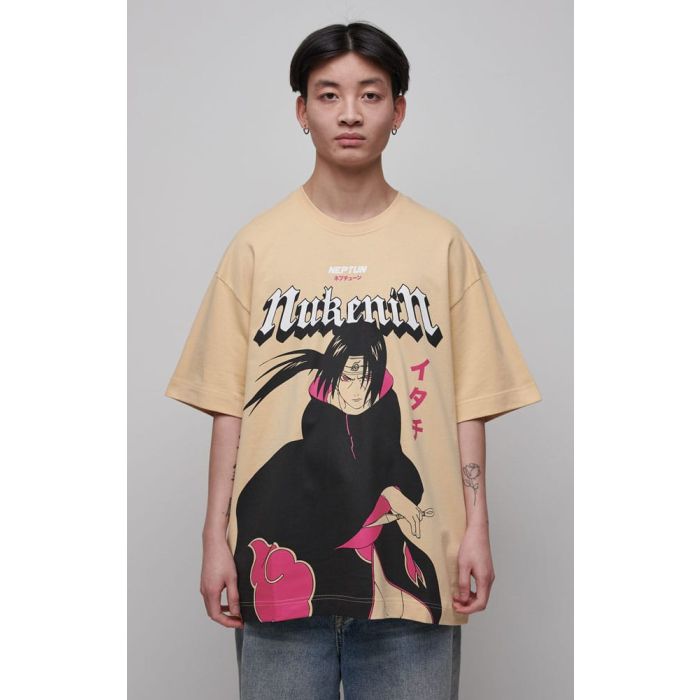 Naruto Shippuden T-Shirt Graphic Itachi Size L