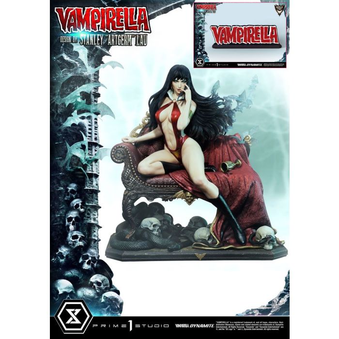 Dynamite Entertainment Statue 1/3 Vampirella Design by Stanley Artgerm Lau Bonus Version 55 cm