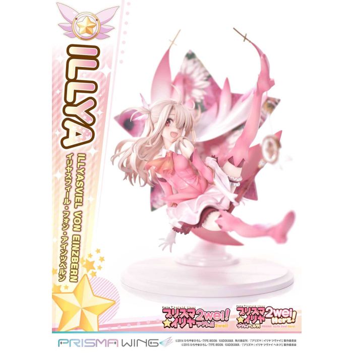 Fate Prisma Wing PVC Statue 1/7 Illyasviel von Einzbern Bonus Version 20 cm