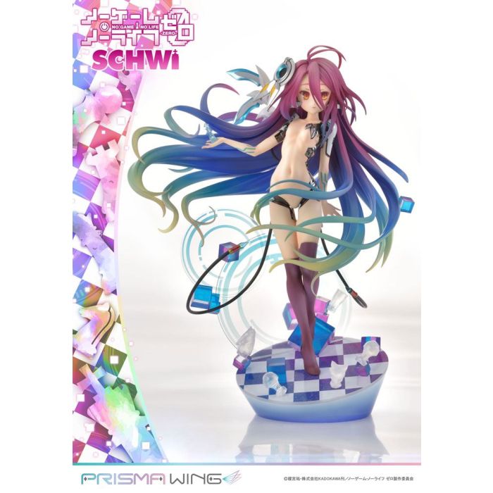 No Game No Life Prisma Wing PVC Statue 1/7 Schwi 26 cm