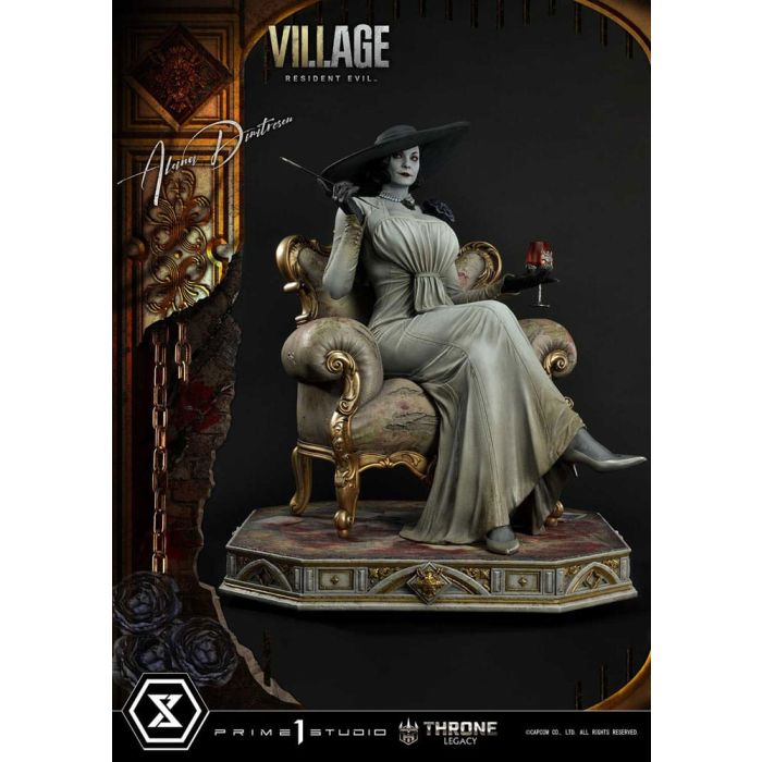 Resident Evil Village Throne Legacy Collection Statue 1/4 Alcina Dimitrescu 66 cm