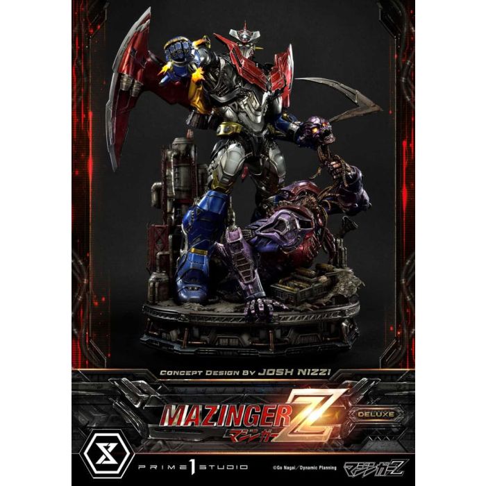 Mazinger Z Ultimate Diorama Masterline Statue Concept Design by Josh Nizzi Deluxe Version 69 cm