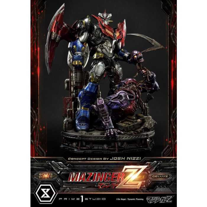 Mazinger Z Ultimate Diorama Masterline Statue Concept Design by Josh Nizzi Deluxe Bonus Version 69 cm