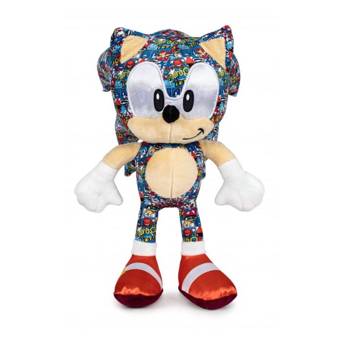 Sonic the Hedgehog Plush Figure Sonic Pop Comic 30 cm 